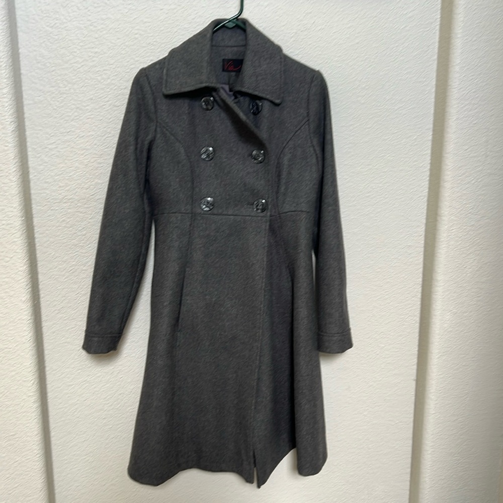 Via double breasted coat